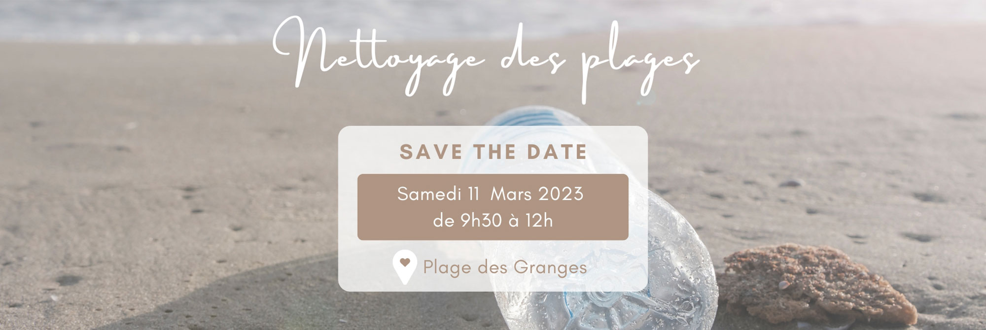 Nettoyage des plages