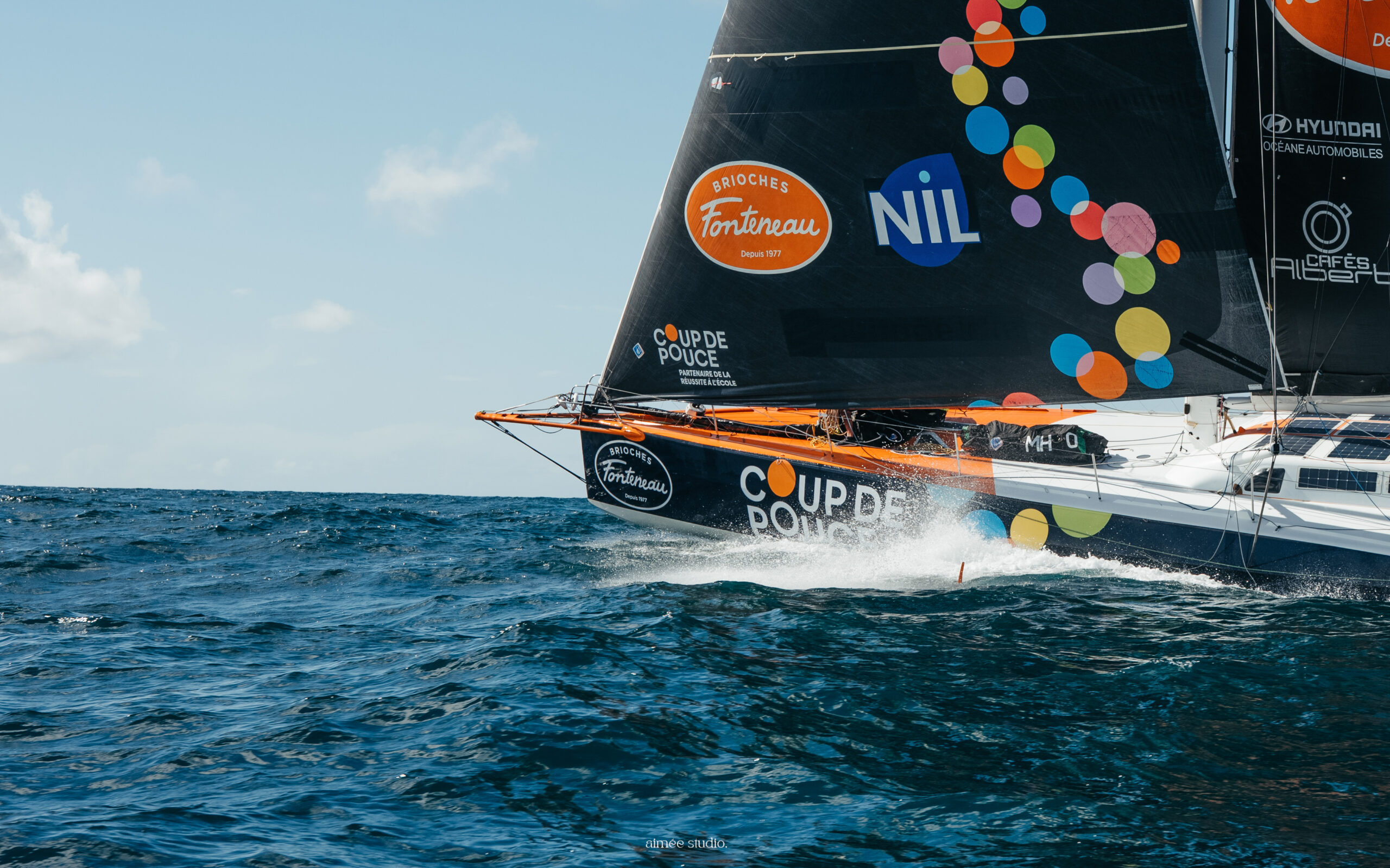 NIL Nettoyage partenaire de l’IMOCA Coup de Pouce : une aventure solidaire et humaine